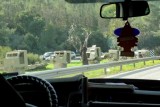 Convoy Skeletons on Tel Aviv  - Jerusalem Highway