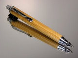Tonkin Cane Bamboo Fly Rod Push feed 3mm Lead Mini Shop Pencil Chrome Hardware
