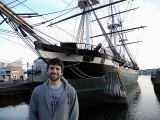 Jesse at the Inner Harbor Baltimore