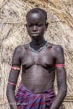 Mursi Woman with Scarifications