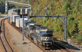 The always hot 229 is nearing the TN state line, as they roll under the signals at Revilo 
