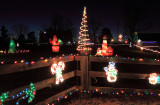 The Brandenburg-James Christmas light display 2012