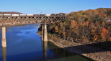 Southbound 175 crosses the Cumberland river at Burnside 