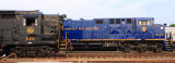N&W 522 and 8103 side by side 