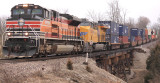 Espee 1996 leads NS 224 West at Bondville Ky, Mp 339.6W