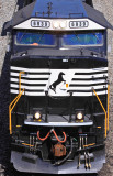 NS 6939, a new (rebuilt) SD60E with the new cab design on 223 at Harrodsburg