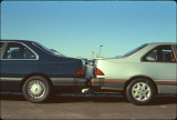 Tempos on a Springfield, NJ car lot. January 1987