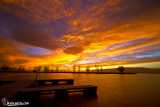 Utah Lake Sunset