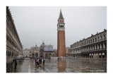 Place Saint Marc sous la pluie 