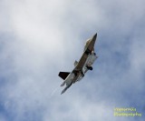 F-22 on approach
