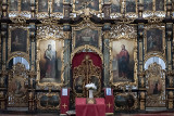 Serbian Orthodox church, sanctuary detail