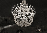 Chapel of St. Kinga, rock salt chandelier