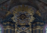 Church of St. Barbara, above high altar