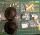  Resin accessories bagged for shipment