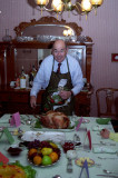 1994: Carving the turkey at Jean & Betty's