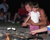 roasting marshmellows with maria in 1988
