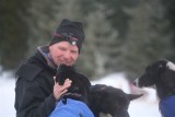 Musher Steve Riggs With Team