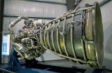 One of Endeavours 3 RS-25 main engines