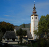 Church of John The Baptist at Bohinj