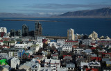 Reykjavic view  from Hallgrimskirkja Eastwards 