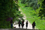 NEW IRELAND, PNG: A quiet day on the Boluminski Highway