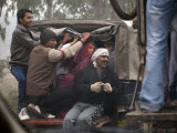 Traffic jam between Agra and Fatehpur Sikri