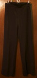 Linda Stretch Pants made from black rayon ponte