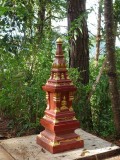 Miniature shrine near monastery