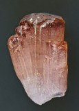 Pink elbaite in parallel growth, 17 mm long. Pyingyi Taung, Male, Letpanhla, Singu Township, Mandalay, Myanmar