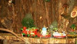 Whimsical Train Set at Botanical Garden Christmas 2009