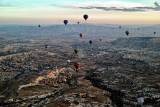 Hot Air Balloons Over Cappadocia