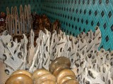 Fossils in local shop in Rissani