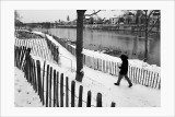 Bord de Marne enneigé