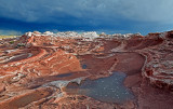 Monsoon season at White Pocket, Paria Plateau, AZ