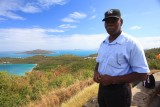 Conrad our tour guide was a real character, Megens Bay, St Thomas