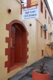 A common entrance for a High Court, Roseau, Dominica