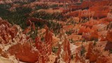 Bryce Canyon in Favorable combination of light and clouds