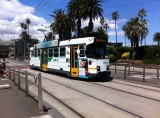Melbourne tram in St. Kilda