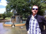 Me and a fountain