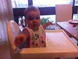 Baby's Christmas dinner