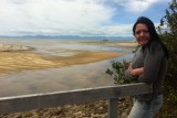 Pam at Abel Tasman National Park