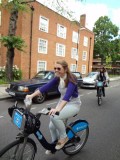 On the bikes