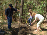 Planting a tree in Peebos Memory - Delta Park Jhb - Sep 2010 -The Work Party