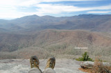 Shoes on the Trail - Looking Glass Rock