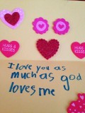my sweet girls early valentine to me