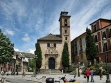 Granada. Iglesia de San Gil y Santa Ana en la Plaza Nueva