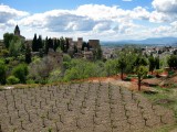 Granada. Vista desde los Jardines del Generalife