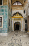 Corridor of Concubines to the Main entrance to the Harem and sultan in the Topkapi Palace Istanbul