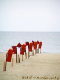 Rain has stop - beach is empty