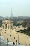 Arc de Triomphe du Carrousel et tour Eiffel - 7175